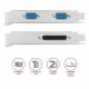 Axagon PCEA-PSN PCIe-Adapter mit 1x Parallel-+ 2x Seriell-Ports - ASIX AX99100 #3