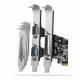 Axagon PCEA-PSN PCIe-Adapter mit 1x Parallel-+ 2x Seriell-Ports - ASIX AX99100