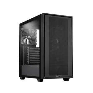 Chieftec Midi Tower GS-03B-BLK-OP, Schwarz