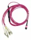 BlueOptics Alcatel-Nokia 3HE13896AA-5 kompatibles MPO-4xLC Multimode OM4 Patchkabel 5