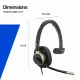 POLY Mission 815 Monaural USB Wired H #13