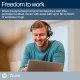 HP Voyager 4310-M Microsoft Teams Certified USB-C Headset +BT700 dongle +Charging Stand #6