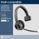HP Voyager 4310-M Microsoft Teams Certified USB-C Headset +BT700 dongle +Charging Stand #7