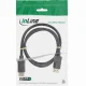 InLine DisplayPort 2.1 cable, UHBR20 80 Gb/s, black, gold-plated contacts, 0.5m #2