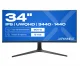 JAPANNEXT JN-IPS340UWQHD60C-C65W-HS-W
