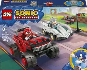Lego Sonic the Hedgehog Silver's Car vs. Knuckles' Monster Truck