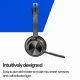 POLY Voyager Focus 2 USB-C-C Headset +USB-C/A Adapter #3