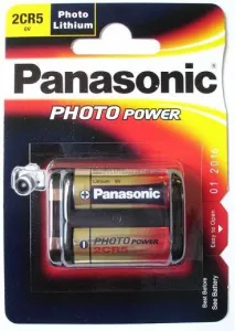Panasonic Photo Lithium Battery 2CR5