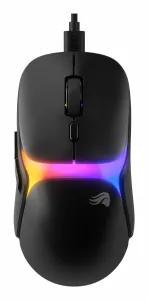 Glorious PC Gaming Race Glorious Gaming Model O3 Wired Gaming Mouse - Ultralight 54g Weight, 130M Click Optical Switches, 30K DPI BAMF 3.0 Sensor, 750 IPS Tracking, 50G Acceleration, Supports All Grip Types - Black