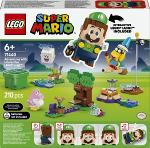 Lego Super Mario Adventures with Interactive LEGO Luigi