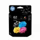 HP 62 2-pack Black/Tri-color Original Ink Cartridges