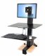 Ergotron WorkFit-S, Single LD with Worksurface+