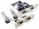 DeLOCK 4 x serial PCI Express card