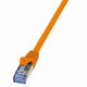 LogiLink 0.25m Cat.6A 10G S/FTP