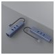 Savio AK-57 USB-A - 3 x USB-A HUB with RJ-45 Gigabit Ethernet adapter 5000 Mbit/s grey #6