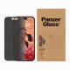 PanzerGlass Privacy Screen Protector iPhone 15 Ultra-Wide Fit w. EasyAligner Bulk