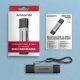 Axagon CRE-DAC USB-C+ USB-A 5 Gbps MINI card reader 2-slot & lun SD/microSD #7