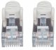 Intellinet Network Patch Cable, Cat7 Cable/Cat6A Plugs, 15m, Grey, Copper, S/FTP, LSOH / LSZH, PVC, RJ45, Gold Plated Contacts, Snagless, Booted, Polybag #3