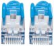 Intellinet Network Patch Cable, Cat7 Cable/Cat6A Plugs, 10m, Blue, Copper, S/FTP, LSOH / LSZH, PVC, RJ45, Gold Plated Contacts, Snagless, Booted, Polybag #3