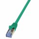 LogiLink 0.5m Cat.6A 10G S/FTP