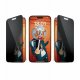 PanzerGlass Privacy Screen Protector iPhone 15 Plus Ultra-Wide Fit w. EasyAligner