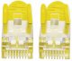 Intellinet Network Patch Cable, Cat7 Cable/Cat6A Plugs, 7.5m, Yellow, Copper, S/FTP, LSOH / LSZH, PVC, RJ45, Gold Plated Contacts, Snagless, Booted, Polybag #2