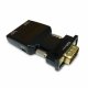 Savio CL-145 VGA to HDMI converter Audio Full HD Black - Audio/Multimedia #7