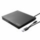Savio AK-59 External slim CD/DVD Recorder R/RW - USB-C/USB-A black #2