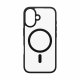 PanzerGlass HardCase Transparent w. Black MagSafe & Frame iPhone 16 #4