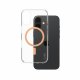 PanzerGlass CARE by PanzerGlass Urban Combat Case Transparent w. Peachy MagSafe iPhone 16