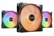 Be-Quiet LIGHT WINGS LX 120mm PWM High Speed 3-Pack Black
