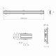 Vogel's PFB 3419 Interface bar 1915 mm silver #2
