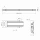Vogel's PFB 3433 Interface bar 3315 mm black #2