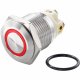 Conrad TC-GQ16F-10E/L/R/12V/S Interruttore antivandalo 48 V/DC 2 A 1x Off/(On) IP65 Momentaneo 1 pz.
