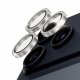 PanzerGlass Hoops Camera Lens Protector Glitter Silver iPhone 17 Pro iPhone 17 Pro Max iPhone 16 Pro 16 Pro Max