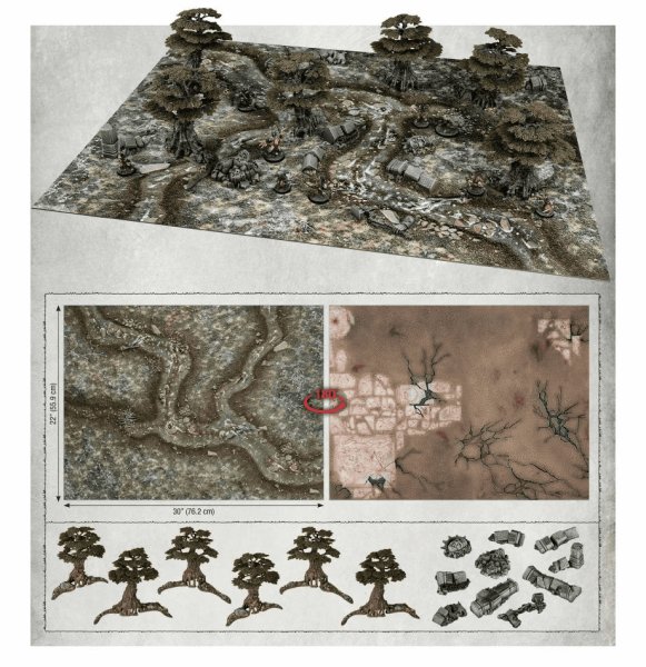 Warhammer Age of Sigmar - Warcry - Ravaged Lands - Souldrain forest
