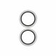 PanzerGlass Hoops Camera Lens Protector Glitter Silver iPhone 17 iPhone 16 16 Plus #4