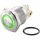 Conrad TC-GQ16F-10E/L/G/12V/S Interruttore antivandalo 48 V/DC 2 A 1x Off/(On) IP65 Momentaneo 1 pz.