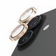 PanzerGlass Hoops Camera Lens Protector Glitter Gold iPhone 17 iPhone 16 16 Plus