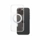 PanzerGlass CARE by PanzerGlass Case Transparent w. Silver Kickstand & MagSafe iPhone 16 Pro Max