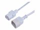 Prokord POWER CORD PC-MONITOR 0.5M WHITE
