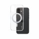 PanzerGlass CARE by PanzerGlass Case Transparent w. Silver Kickstand & MagSafe iPhone 16