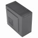 Aerocool CS108BKV1 Compact Micro ATX PC Case Aluminium Brushed 80cm Fan Black #4