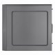 Aerocool CS108BKV1 Compact Micro ATX PC Case Aluminium Brushed 80cm Fan Black #7