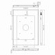 Vogel's PTS 1213 TabLock for iPad Air, home button accessible #5
