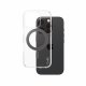 PanzerGlass CARE by PanzerGlass Case Transparent w. Black Kickstand & MagSafe iPhone 16 Pro