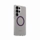 PanzerGlass CARE by PanzerGlass Urban Combat Case Transparent w. Plum Purple Qi Compatible Samsung Galaxy S25 Ultra