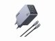 Ugreen Nexode Pro EU 3-Port GaN PD Fast Charger With USB-C Cable