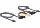 DeLOCK SATA All-in-One cable for 2x HDD