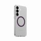 PanzerGlass CARE by PanzerGlass Urban Combat Case Transparent w. Plum Purple Qi Compatible Samsung Galaxy S25+